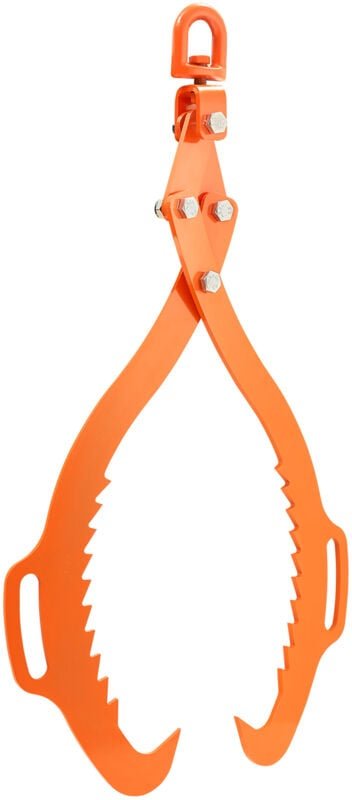 32 Zoll Holzhebezange, Schwerlast, 1543 Pfund Tragkraft, 2-Klauen-Design für LKWs, Traktoren, Gabelstapler - Mophorn