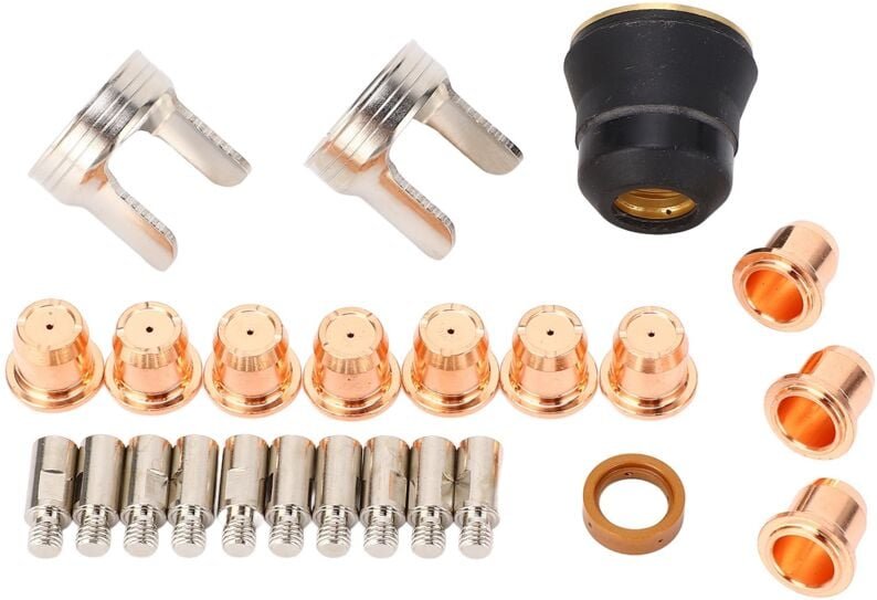 Ipt-60 Pt-60 Ipt 40 Messerverbrauchsmaterialien Elektrodenspitzen-Set Zuverlässiges Material für die Werkstatt-Metallpro...