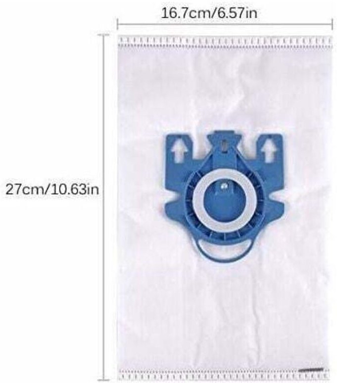 Miele Hyclean 3D Effizienz-Staubsaugerbeutel – 10 kompatible Beutel für Complete C3, C2 und Classic C1, hohe Kapazität u...