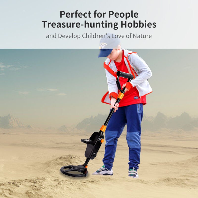 Eosnow Metalldetektor für Erwachsene und Kinder hohe Empfindlichkeit mit dem LCD -Bildschirm Einstellungsschatzschatzfin...