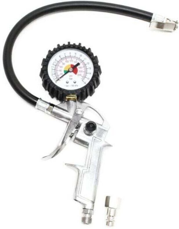 Luftpumpe 0-16 bar Manometer für Auto- und Motorradreifen