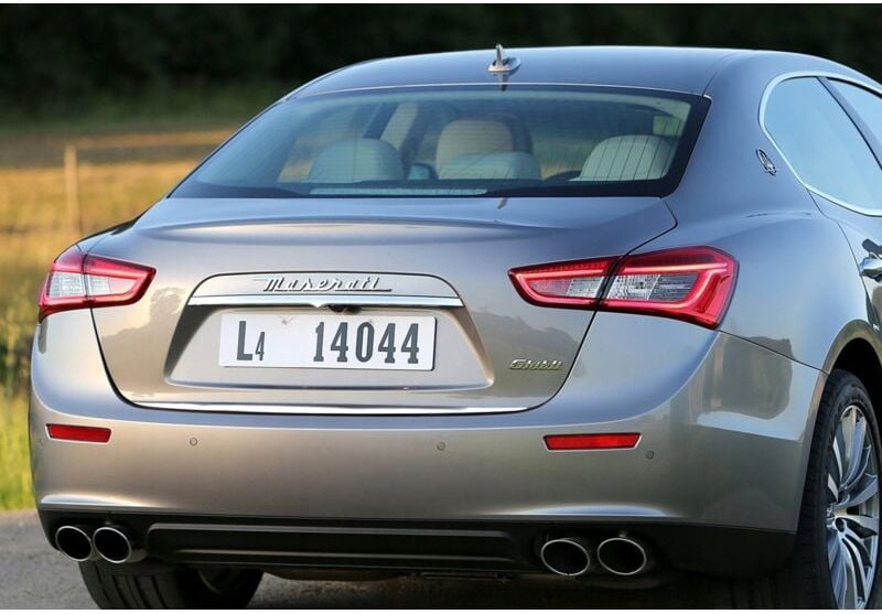 Maserati Ghibli – Chromverkleidung für die Motorhaube