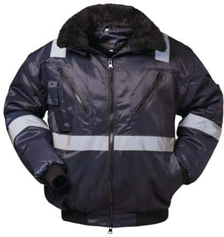 Norway Feldtmann NORWAY Pilotenjacke Rognan 23644 mit Reflexstreifen Gr. XXL blau