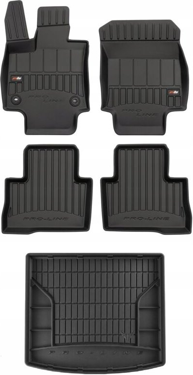 SET 3D Gummimatten Toyota RAV4 5 Hybrid ab 2019-