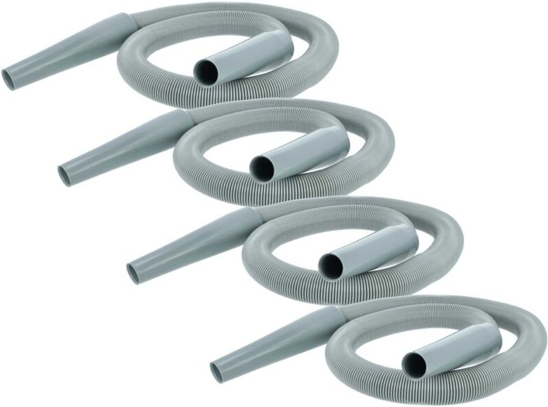 vhbw 4x Universal Schlauchverlängerung für gängige Staubsauger - Flexibel, 100 cm bis 500 cm