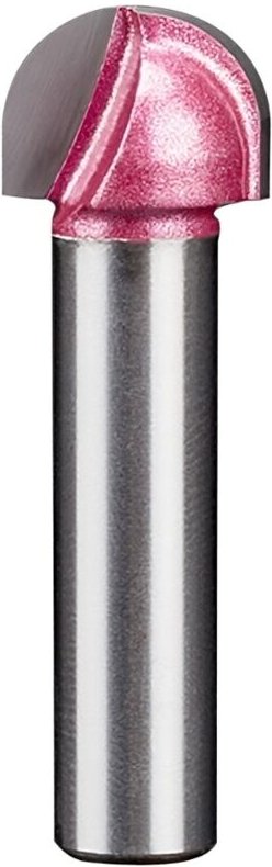 TCT 3D V-förmiger halbkreisförmiger Kugelausstecher 6 x 18 mm