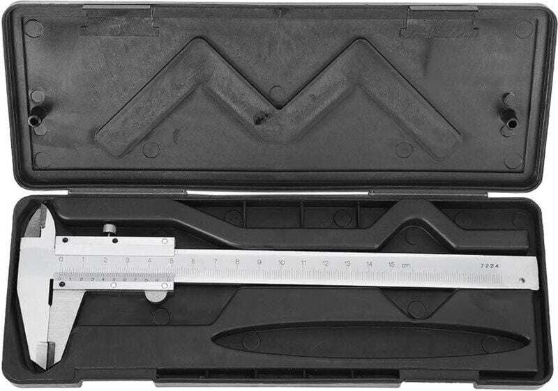 Hochpräziser Messschieber aus Kohlenstoffstahl, professioneller Nonius-Messschieber für genaue Außen-/Innen-/Tiefenmessu...