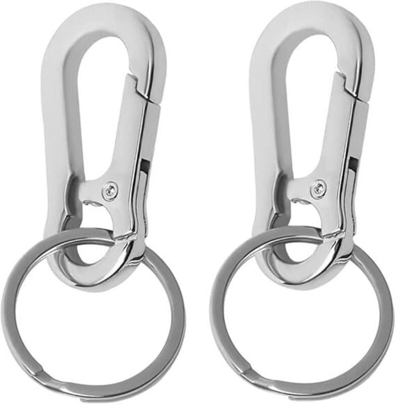 Sollbry - Stück Schlüsselanhänger-Karabiner, abnehmbarer Karabiner, Schlüsselanhänger-Befestigung, Schlüsselanhänger-Cli...