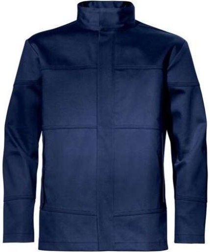 uvex Arbeitsjacke welding blau, navy Gr. 90