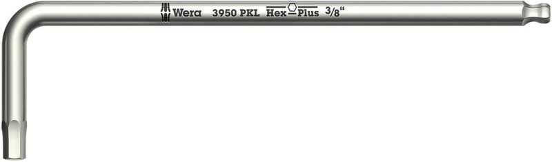 3950 pkl Innen-Sechskant Winkelschraubendreher 3/16 Zoll - Wera