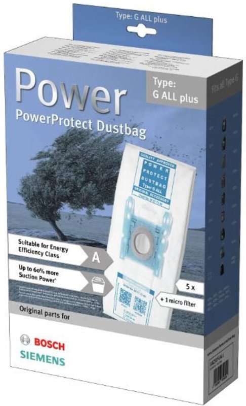 Staubsaugerbeutel typ g all plus vz51gall oder bbz51fgall