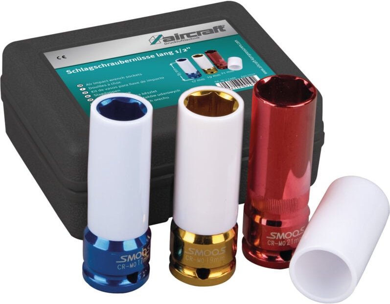 Aircraft - Schlagschraubernüsse 1/2' lang