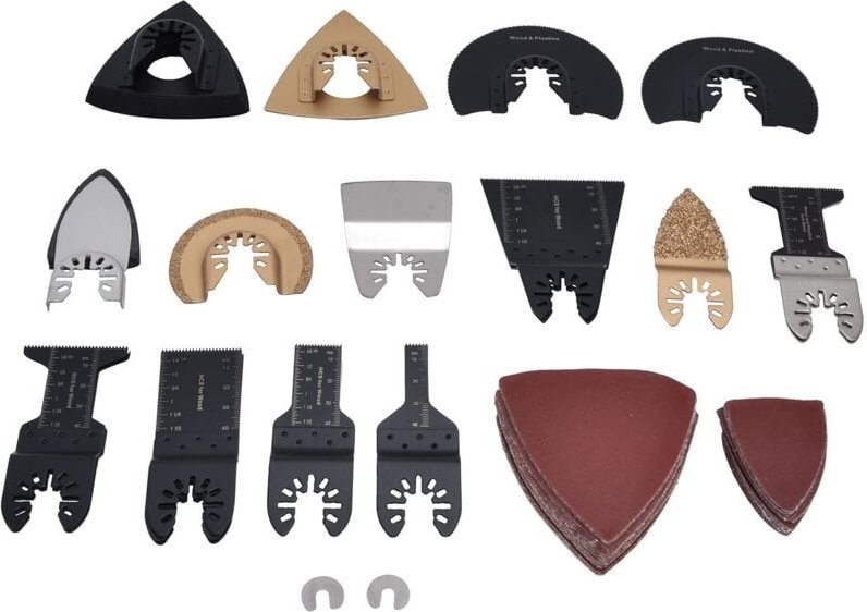 Sägeblätter, 81-teiliges Set oszillierender Sägeblätter, multifunktionale Universal-Schneidwerkzeuge für Holz und Metall...