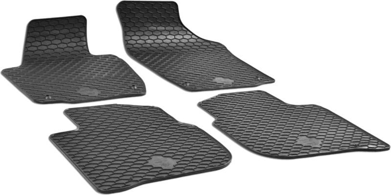 Walser - Gummimatten DirtGuard für Seat Toledo iv 07/2012-04/2019, Skoda Rapid 07/2012-12/2019