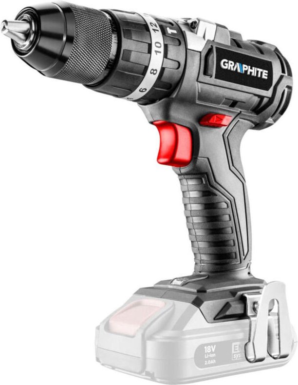 Akku-Bohrschrauber Energy+, 18V, Li-Ion, ohne Akku - Graphite