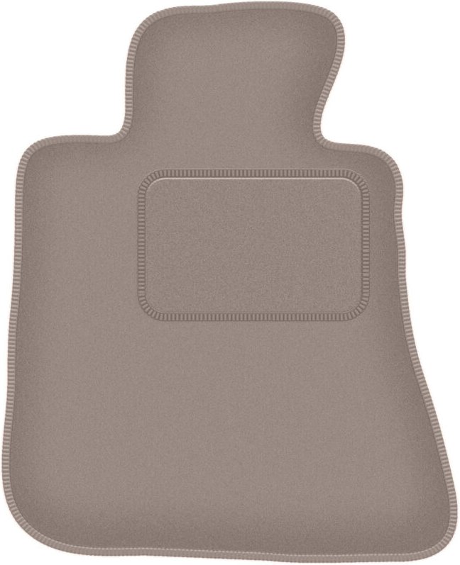 Beige Fahrermatte für: BMW 5 E28 Limousine (1980-1990)