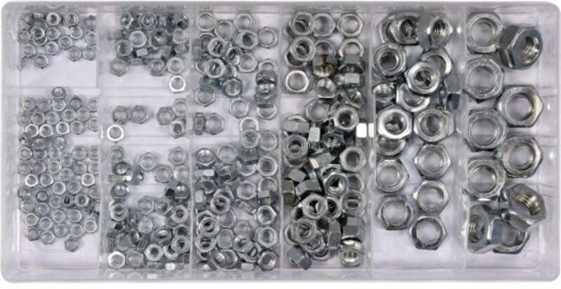 Yato YT-06772-300 pcs Muttern Sortiment metrisch