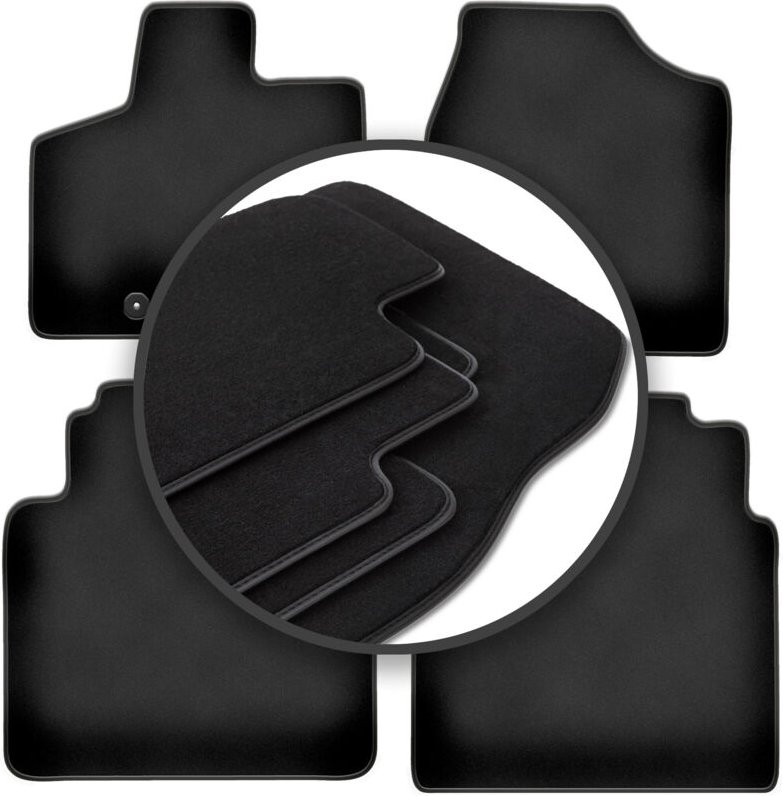 Premium-Fußmatten für: Chrysler Town&County IV Minivan (2008-2016)