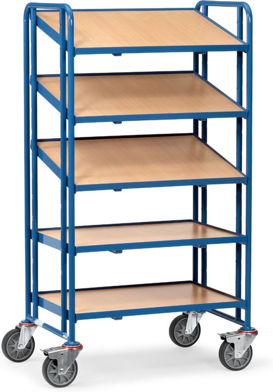 Fetra Eurokastenwagen mit 5 Holzwerkstoffplatten, 13mm hoch