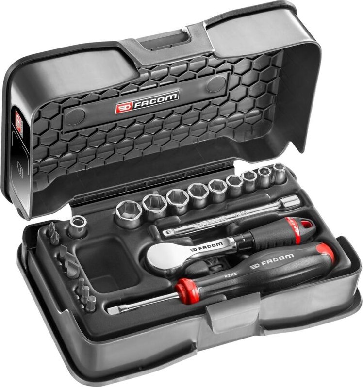 FACOM Präzisions-Umschaltknarre Set 21-tlg.