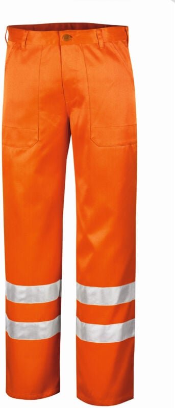 Warnschutz-Hose QUEBEC leuchtorange Größe 44