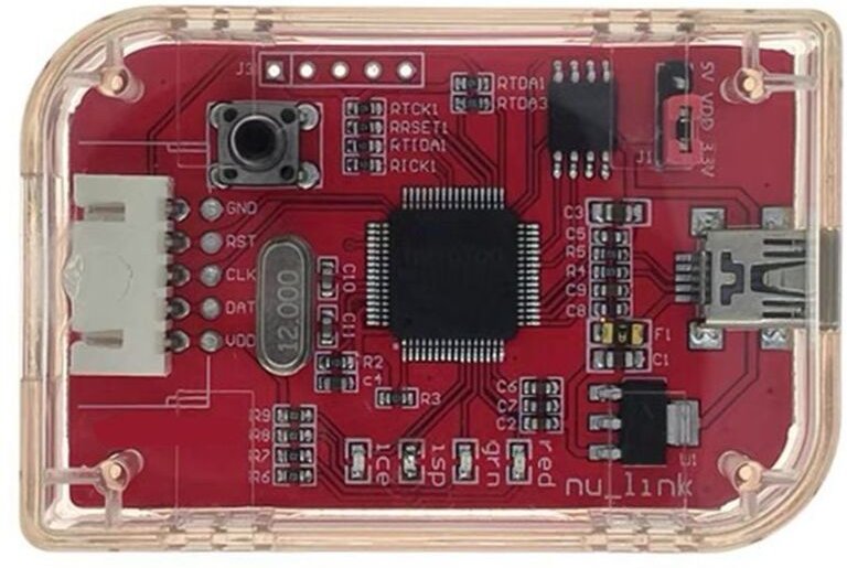 NuMicro ICP-Programmierer Nu-Link Nu Link Nuvoton ICP-Emulator Downloader Unterstützt Online-/Offline-Programmierung M0/...