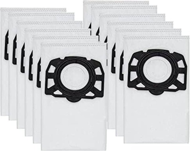 12 Staubsaugerbeutel KFI 357 für Kärcher KWD1, KWD2, KWD3,WD2 Plus, WD3,SE 4001, SE 4002, 2.863-006.0
