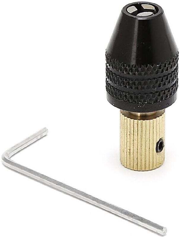 UlisemMini-Spannzangenfutter für 0,3–3,4 mm (2,35 mm) Elektromotorwelle