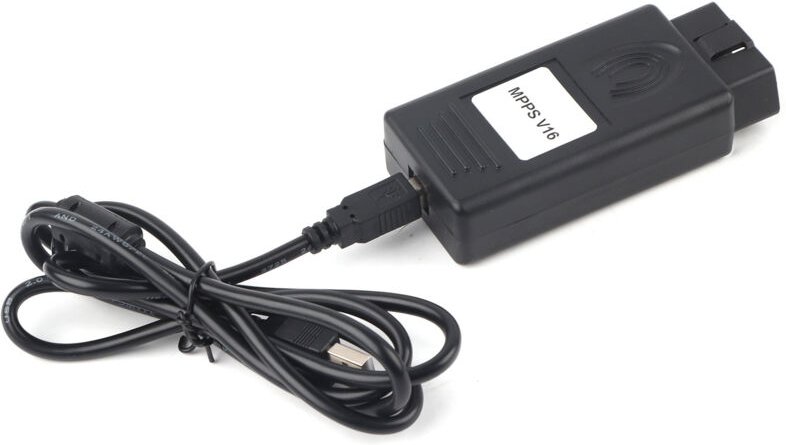 Fahrzeugdiagnosekabel, schwarzes ABS-Kunststoff-ECU-Chip-Tuning-Tool, zuverlässiger und einfach zu bedienender mehrsprac...