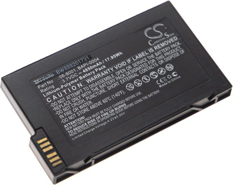 Vhbw - Akku kompatibel mit HumanWare BrailleNote, VoiceNote Apex Brailleorganizer (4850mAh, 3,7V, Li-Polymer)