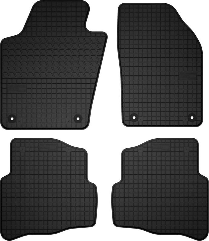 Gummimattensatz für Skoda Fabia III Schrägheck, Kombi (Modelljahre 2014 bis 2021)