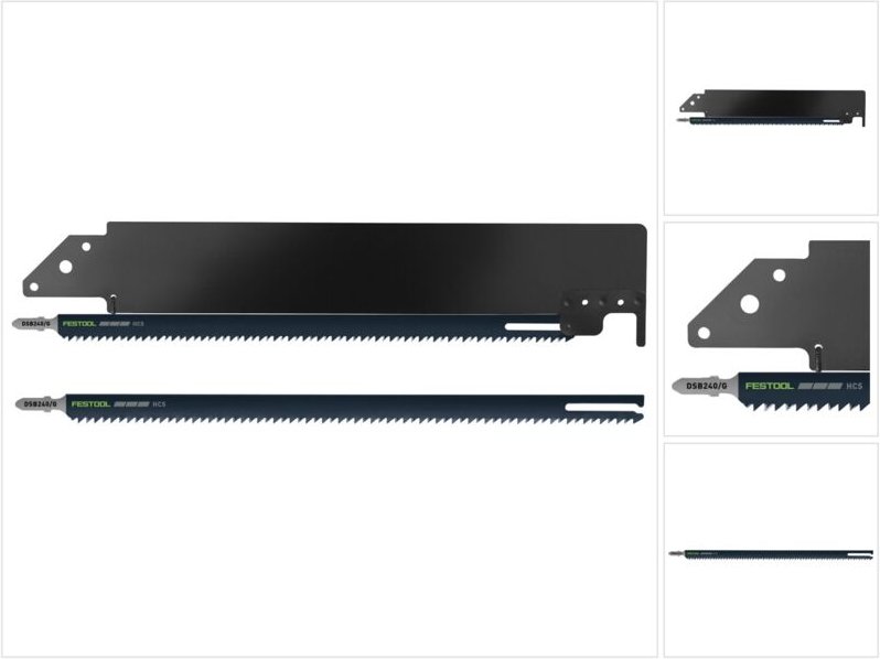 Schneidgarnitur SG-240/G-ISC + 1 x Sägeblatt dsb 240/G geschränkt für Dämmstoffschnitte für isc 240 eb - Festool