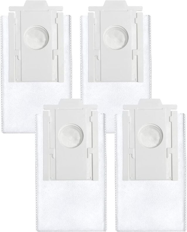 4 Stück Staubbeutel Ersatz für VCA-RDB95 Jet Bot+ Bot ai+ Roboter-Vakuumstation Zubehör Teile