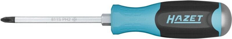 Schraubendreher 811S-PH2, Kreuzschlitz Profil ph, sw PH2 - Hazet