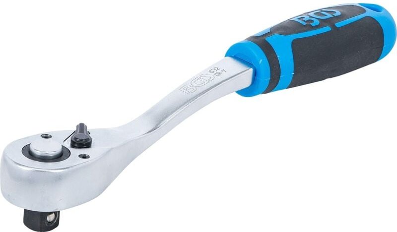 BGS Umschaltknarre feinverzahnt Abtrieb Außenvierkant 12,5 mm (1/2") - 632