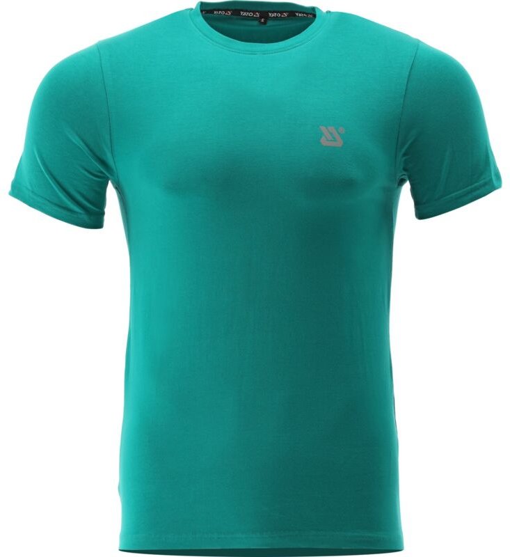 T-shirt mit Elasthan 200g/m² grün Gr. M