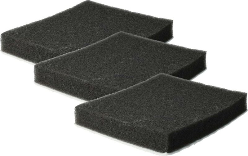 Vhbw - 3x Mikro-Hygienefilter kompatibel mit Samsung VCC435TV34/XEO, VCC435TV3C/XEO Staubsauger - Luftfilter Schwarz Wei...