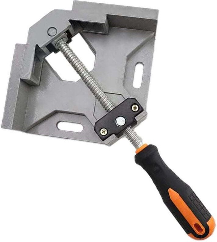 90°-Winkelklemme, 90°-Schraubstock, verstellbares Winkelklemmen-Set für Holzbearbeitung, z. B. für mehrere Bilderrahmen,...