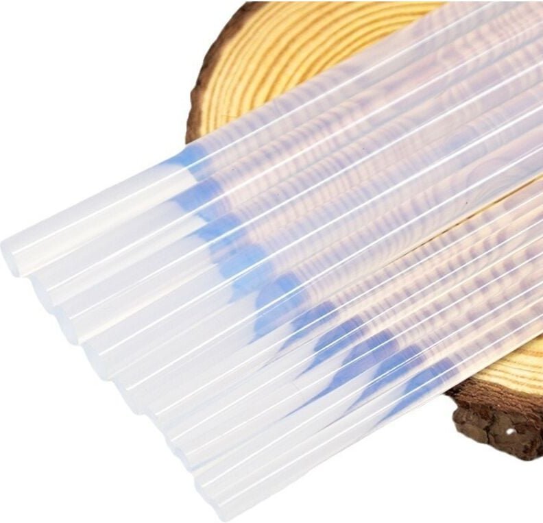 DOLASO Heißklebestifte für Waffen, transparente Klebestifte 11 mm x 290 mm, 30 Stück