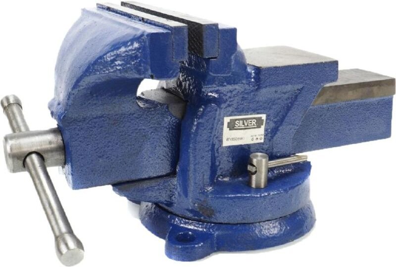 Imadło ślusarskie obrot.125mm /silber