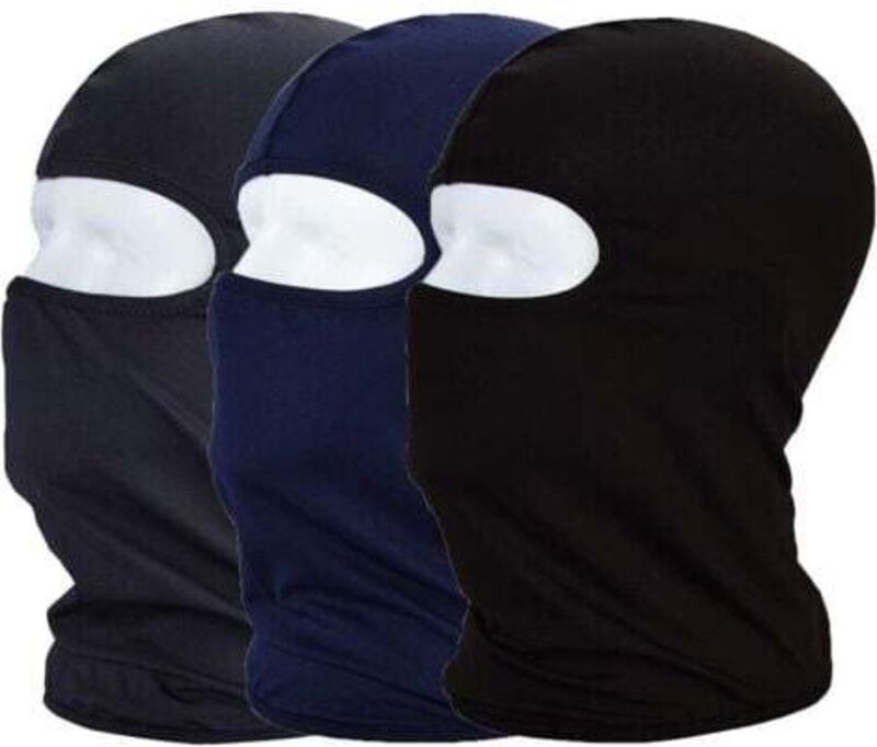 Set mit 3 Sommer-Sturmhauben aus dünnem, atmungsaktivem und elastischem Material für Radfahren und Outdoor-Sportarten – ...