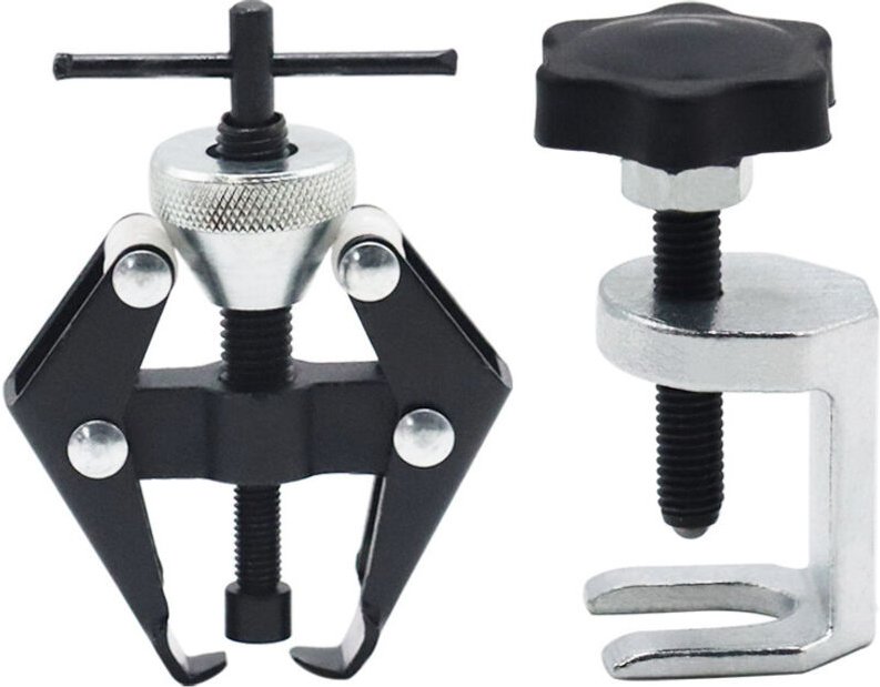 Satz mit 2 universell verstellbaren Abziehern für Scheibenwischerarme