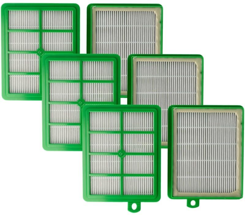 6x Staubsaugerfilter kompatibel mit Philips FC9184/01, FC9071/01, FC9153/01, FC9150/01, FC9170/07, FC9170/01 Staubsauger...