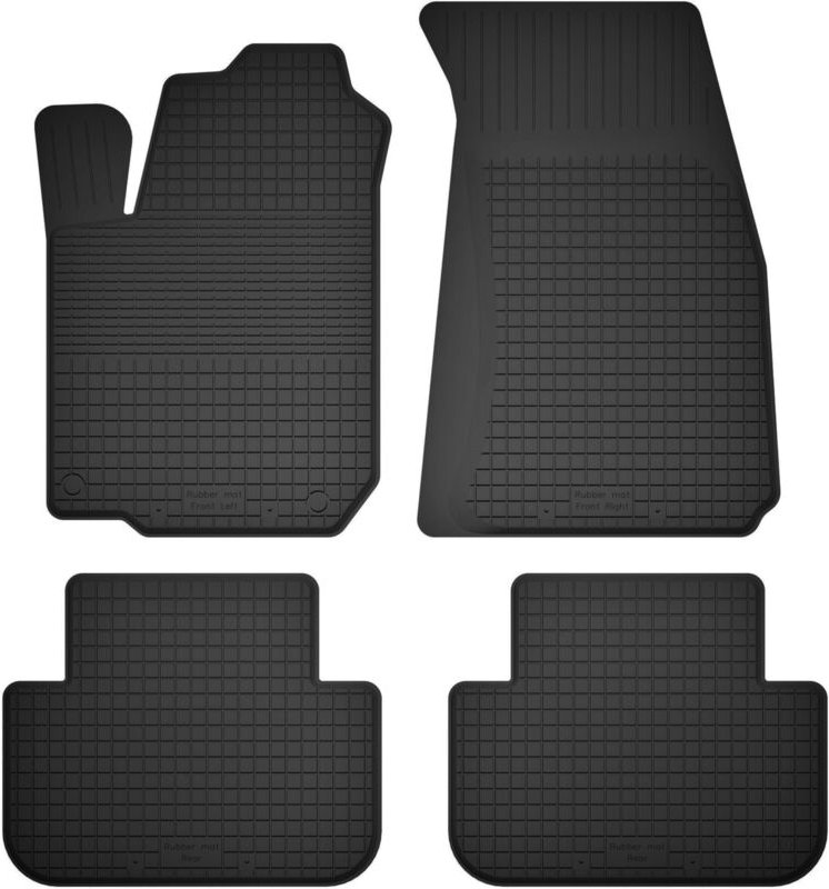 Gummi-Automatten, 4er-Set, Universalmodell: Opel Vectra A Limousine, Liftback, Fließheck (1988-1995)