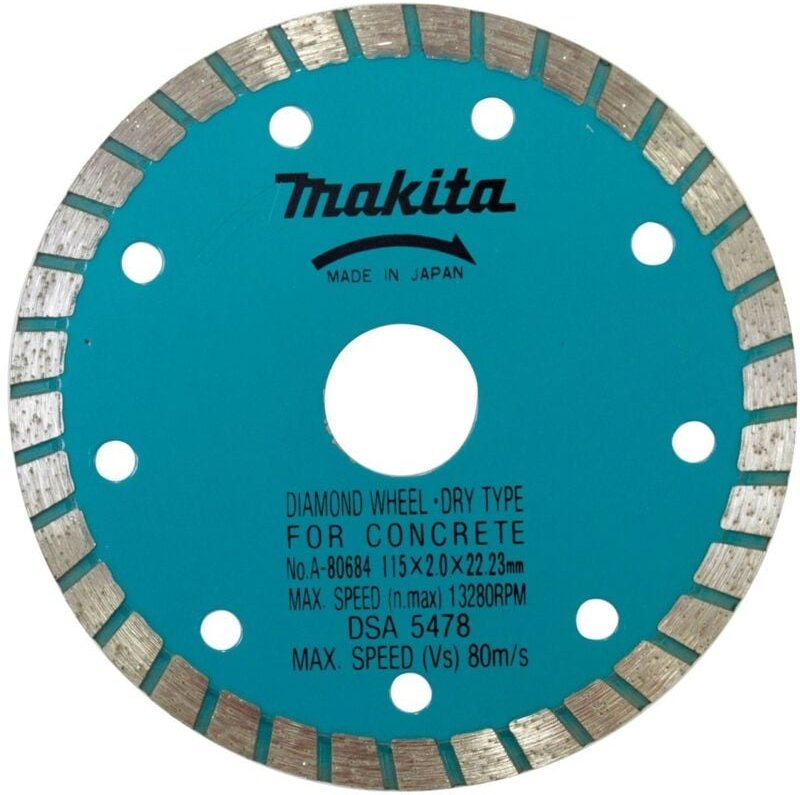 Diamantscheibe 115 mm Pfanne - Makita