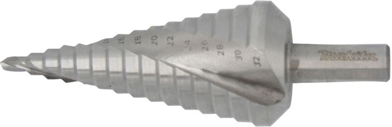 D-40163 Spiral-Stufenbohrer 4-32mm hss - Makita