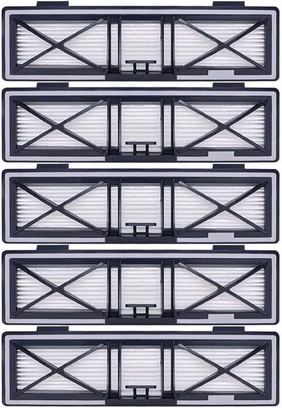 FOREHILL 5er-Pack graue Ersatzfilter, kompatibel mit Neato D10, D9, D8, D7, D6, D5, D4, D3 Saugrobotern