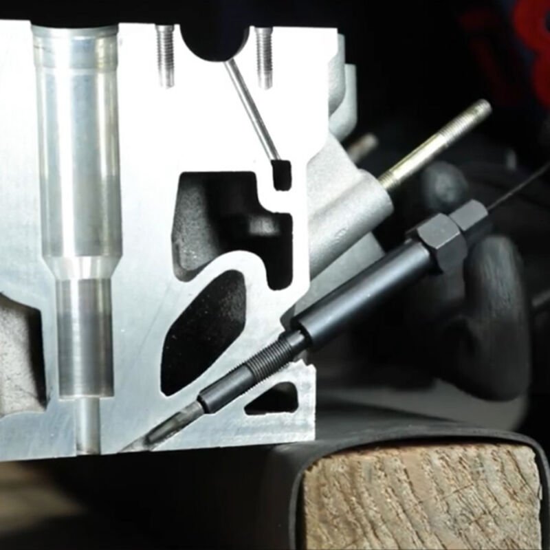 Garosa Glühkerzen-Ausbausatz, Ausziehwerkzeug aus Stahl für defekte Kühler - Geeignet für Glühkerzenleitungen - 7 Führun...