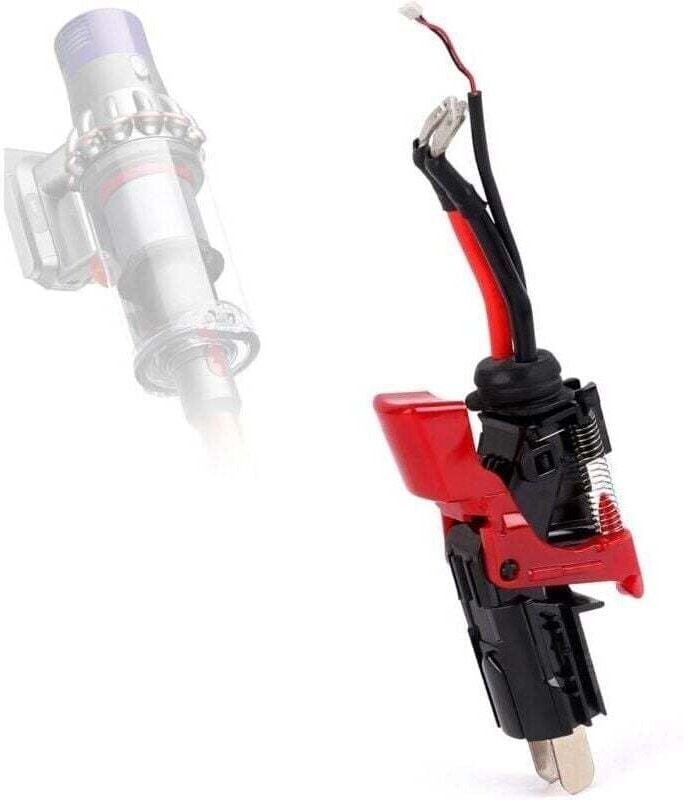 Verbesserte Auslöseschalterbaugruppe für Dyson V10 SV12 Staubsauger, verbesserter Ein-/Ausschalter, Ersatzteile für Stau...