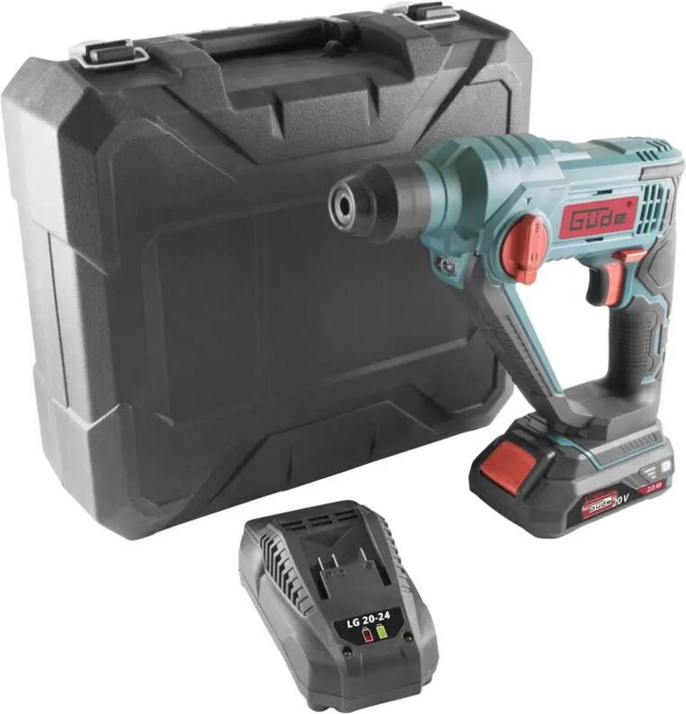 Güde Akku Bohrhammer BH 20-201-24K Schlagbohrer Bohrmaschine Schlagbohrmaschine